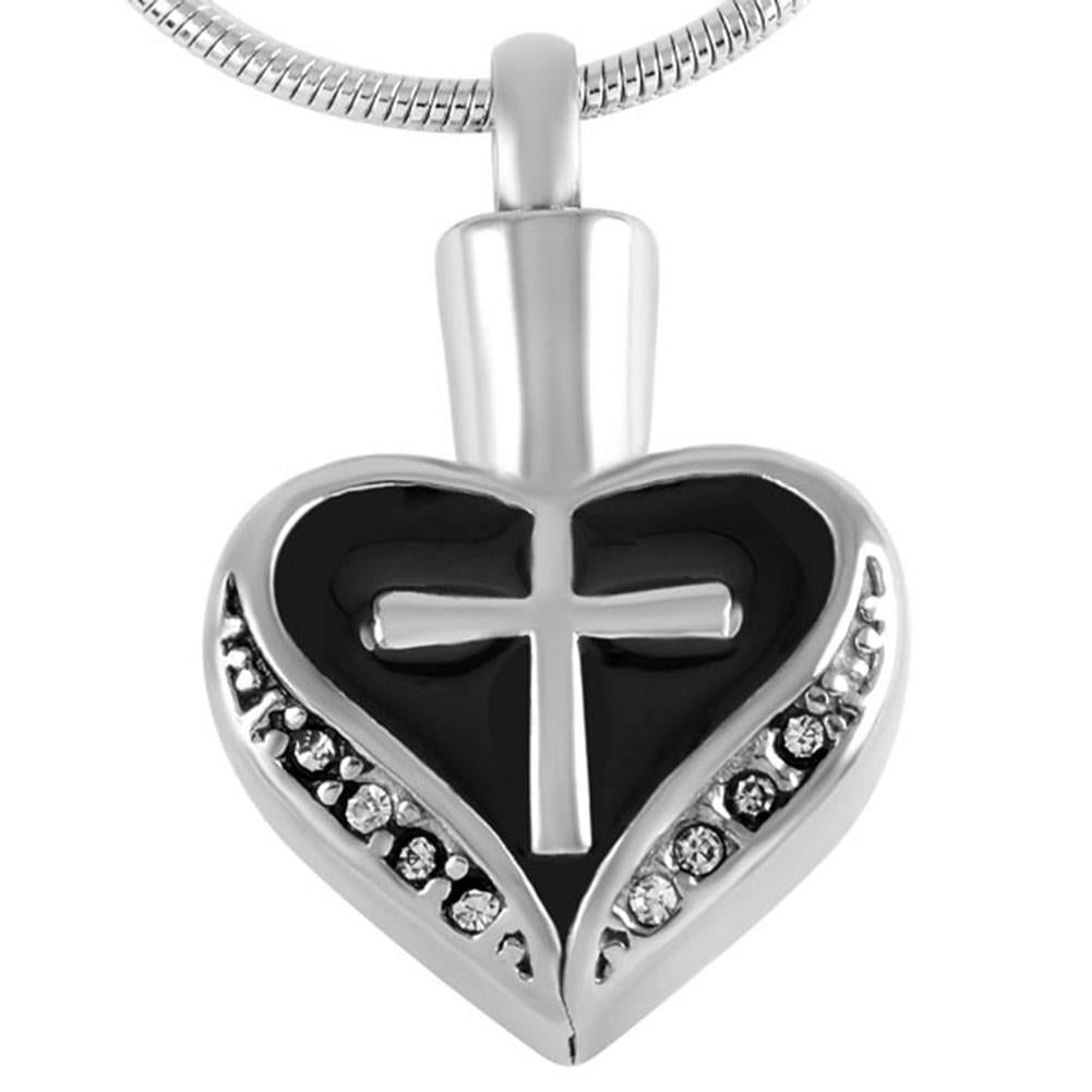 Men's Cremation Cross Necklace for Ashes | Lovable Keepsake Gifts