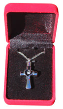 Cross Memorial Urn Necklace for Ashes - Cremation Keepsake Pendant - Johnston's Cremation Jewelry - 4