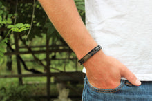 If God Is For Us, Who Can Be Against Us? - Romans 8:31 -  Magnetic Titanium Bracelet