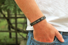 With God All Things Are Possible - Matthew 19:26 - Titanium Bracelet - Magnetic Therapy